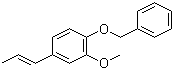 1-苄氧基-2-甲氧基-4-丙烯基苯分子结构 (CAS 120-11-6)