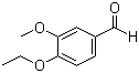 structure of CAS# 120-25-2, 4-乙氧基-3-甲氧基苯甲醛