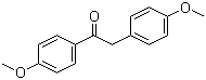 structure of CAS# 120-44-5, 1,2-Bis(4-methoxyphenyl)ethanone