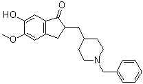 6-O-去甲基多奈哌齐分子结构 (CAS 120013-56-1)