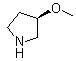 structure of CAS# 120099-61-8, (S)-3-Methoxypyrrolidine