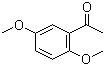 structure of CAS# 1201-38-3, 2',5'-Dimethoxyacetophenone