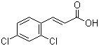 structure of CAS# 1201-99-6, 2,4-二氯肉桂酸