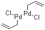 structure of CAS# 12012-95-2, Allylpalladium chloride dimer