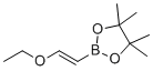 (E)-2-(2-Ethoxyvinyl)-4,4,5,5-tetramethyl-1,3,2-dioxaborolane molecular structure (CAS 1201905-61-4)