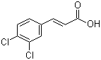 structure of CAS# 1202-39-7, 3,4-二氯肉桂酸