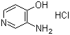 structure of CAS# 120256-13-5, 3-Amino-4-hydroxypyridine hydrochloride