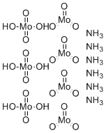 structure of CAS# 12027-67-7, 七钼酸铵