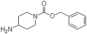 1-Cbz-4-氨基哌啶分子结构 (CAS 120278-07-1)