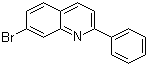 7-溴-2-苯基喹啉分子结构 (CAS 1203578-65-7)