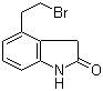 structure of CAS# 120427-96-5, 4-(2-溴乙基)-2-吲哚酮