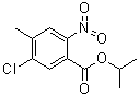 structure of CAS# 1204518-43-3, 5-氯-4-甲基-2-硝基苯甲酸异丙酯