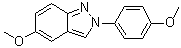 CAS # 120455-06-3, 5-Methoxy-2-(4-methoxyphenyl)-2H-indazole