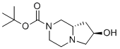 (7R,8aS)-叔-丁基7-羟基六氢吡咯并[1,2-a]吡嗪-2(1H)-羧酸酯分子结构 (CAS 1204603-42-8)