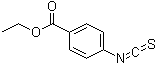 structure of CAS# 1205-06-7, 4-乙氧羰基苯基异硫氰酸酯