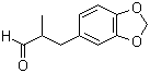 structure of CAS# 1205-17-0, 胡椒基丙醛