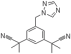 阿那曲唑分子结构 (CAS 120511-73-1)