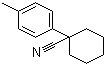 structure of CAS# 1206-13-9, 1-(4-甲基苯基)-1-环己腈