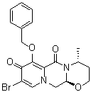 structure of CAS# 1206102-10-4, (4R,12aS)-9-溴-3,4,12,12a-四氢-4-甲基-7-(苯基甲氧基)-2H-吡啶并[1',2':4,5]吡嗪并[2,1-b][1,3]恶嗪-6,8-二酮