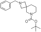 2-(苯基甲基)-2,6-二氮杂螺[3.5]壬烷-6-羧酸叔丁酯分子结构 (CAS 1206969-43-8)