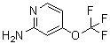 4-(三氟甲氧基)-2-吡啶胺分子结构 (CAS 1206980-54-2)