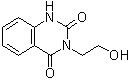 structure of CAS# 1207-75-6, 3-(2-羟基乙基)-2,4(1H,3H)-喹唑啉二酮