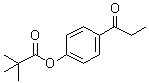 structure of CAS# 120703-45-9, 2,2-二甲基丙酸 4-(1-氧代丙基)苯基酯