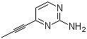 4-(1-丙炔-1-基)-2-嘧啶胺分子结构 (CAS 1207175-48-1)