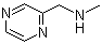 N-甲基吡嗪甲胺分子结构 (CAS 120739-79-9)