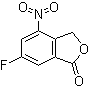 structure of CAS# 1207453-90-4, 6-氟-4-硝基异苯并呋喃-1(3H)-酮