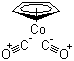 二羰基环戊二烯钴分子结构 (CAS 12078-25-0)
