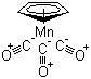 structure of CAS# 12079-65-1, Tricarbonylcyclopentadienylmanganese