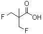 3-氟-2-(氟甲基)-2-甲基丙酸分子结构 (CAS 1208092-05-0)