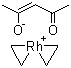 structure of CAS# 12082-47-2, 乙酰丙酮酰双(亚乙基)化铑