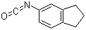 5-茚满基异氰酸酯分子结构 (CAS 120912-37-0)