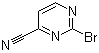 structure of CAS# 1209459-16-4, 2-溴嘧啶-4-甲腈