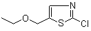 2-氯-5-(乙氧基甲基)噻唑分子结构 (CAS 1209494-04-1)