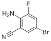 structure of CAS# 1209498-46-3, 2-氨基-5-溴-3-氟苯甲腈