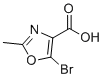 structure of CAS# 1209573-86-3, 5-溴-2-甲基恶唑-4-羧酸