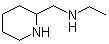 N-乙基-2-哌啶甲胺分子结构 (CAS 120990-88-7)