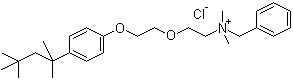 structure of CAS# 121-54-0, 苄索氯铵