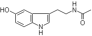 structure of CAS# 1210-83-9, N-乙酰基血清素