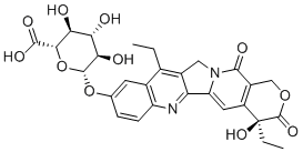 SN-38 glucuronide molecular structure (CAS 121080-63-5)