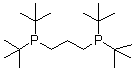 1,3-双(二叔丁基膦)丙烷分子结构 (CAS 121115-33-1)