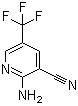 CAS # 1211514-97-4, 2-Amino-5-(trifluoromethyl)-3-pyridinecarbonitrile