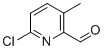 CAS # 1211537-07-3, 6-Chloro-3-methylpicolinaldehyde