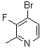 4-溴-3-氟-2-甲基吡啶分子结构 (CAS 1211583-78-6)