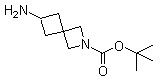 6-氨基-2-氮杂螺[3.3]庚烷-2-甲酸叔丁酯分子结构 (CAS 1211586-09-2)