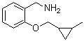 2-[(2-Methylcyclopropyl)methoxy]benzenemethanamine molecular structure (CAS 1211594-03-4)