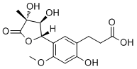 Secodihydro-hydramicromelin B分子结构 (CAS 1212148-58-7)